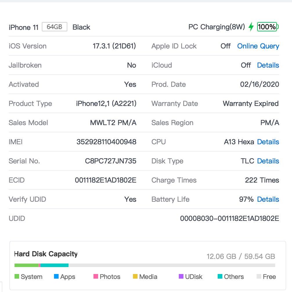 iGadżet | Apple iPhone 11 64GB Telefon dual SIM eSIM iOS