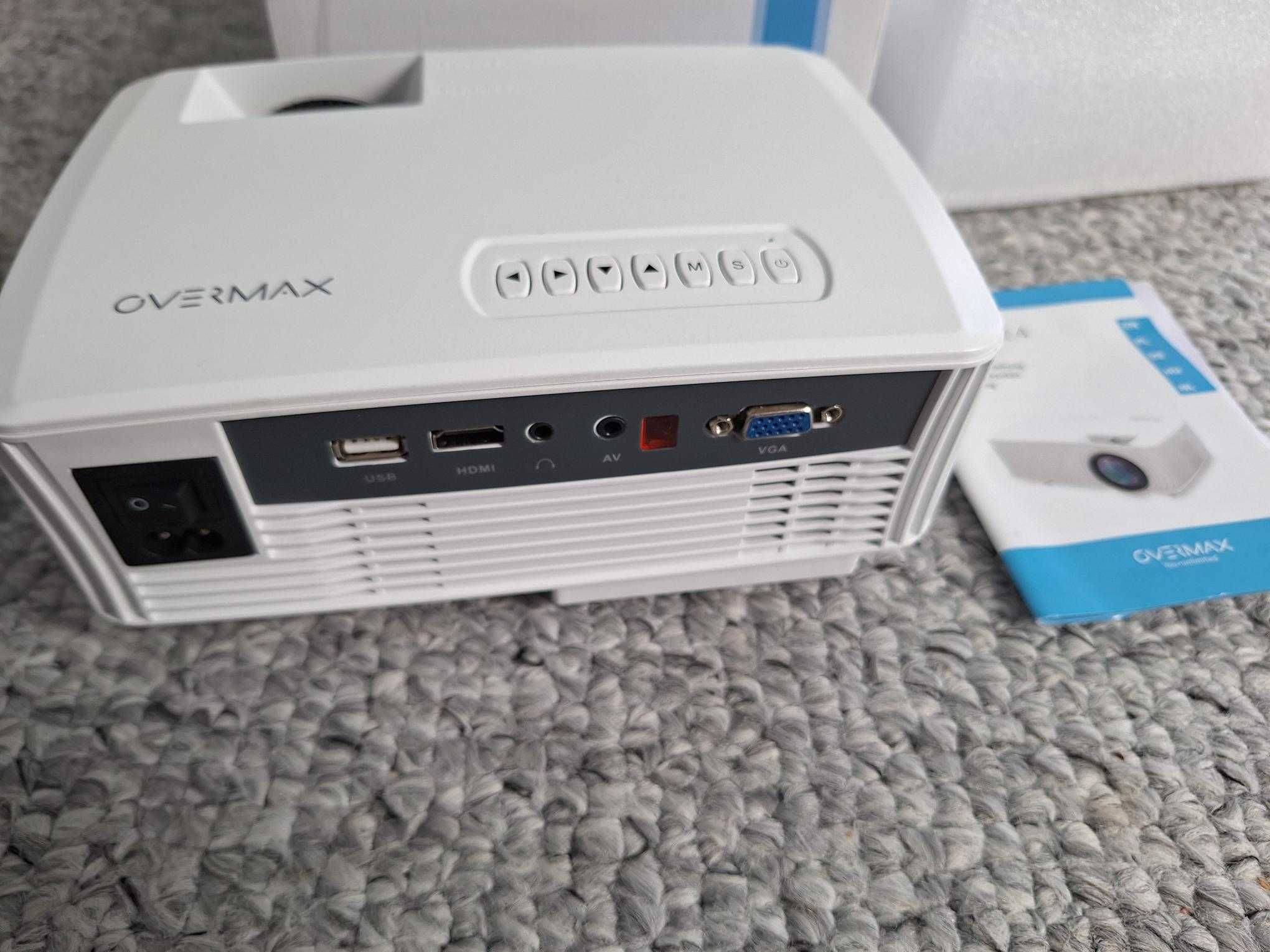 Rzutnik projektor Overmax Multiplc 2.4 STAN IDEALNY!