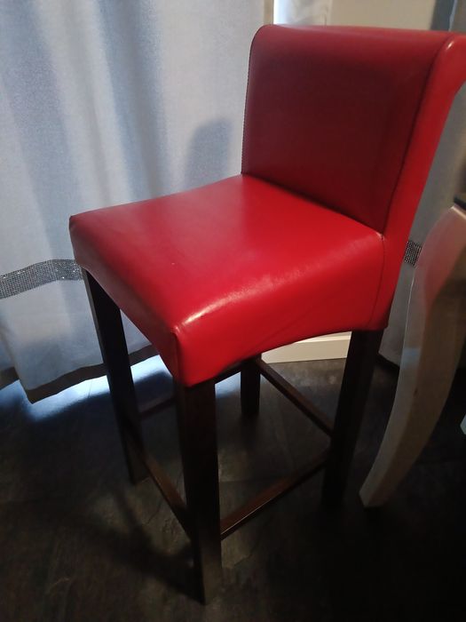 Hoker barowy Idealny do kuchni Skóra