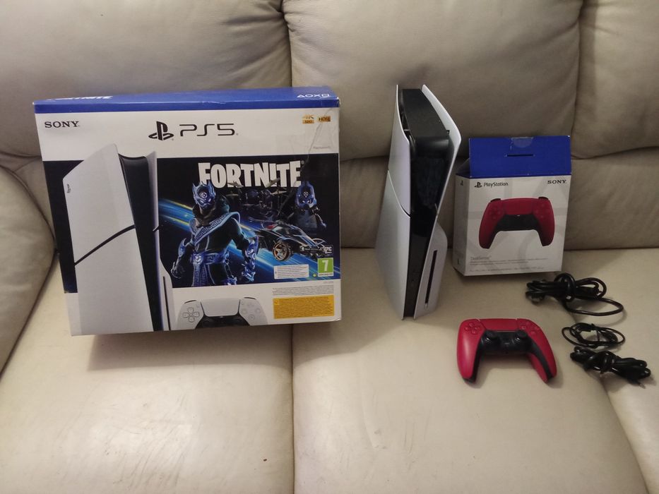 Konsola PS 5 SLIM 1 TB z Napędem Jak Nowa Gwarancja