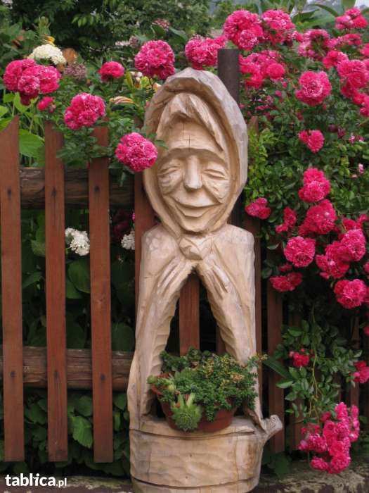 Rzeźba ogrodowa-kwietnik