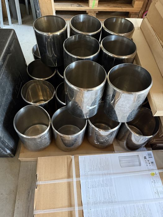 Kuwety stalowe kuweta na lód lody stal nierdzewna