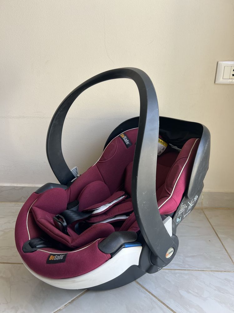 Автокресло BeSafe iZi Go Modular X-1 iSize Burgundy Melange