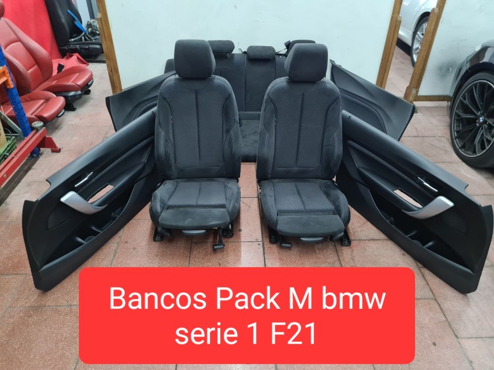 Bancos bmw serie 1 f21 pack M