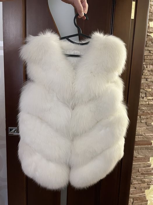 Жилетка из натурального меха