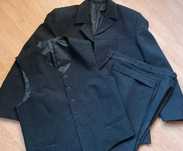 Garnitur ciemny popiel XL
