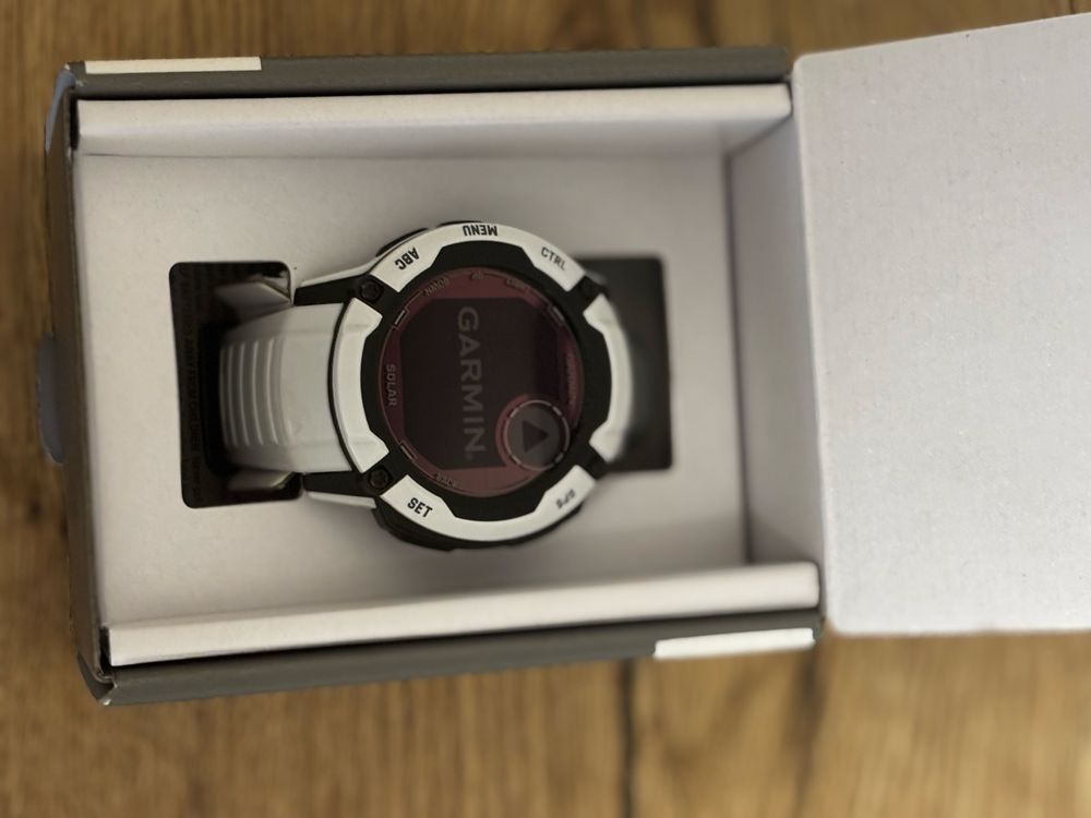 Garmin Instinct 2X Solar White, stan idealny, odbiór osobisty
