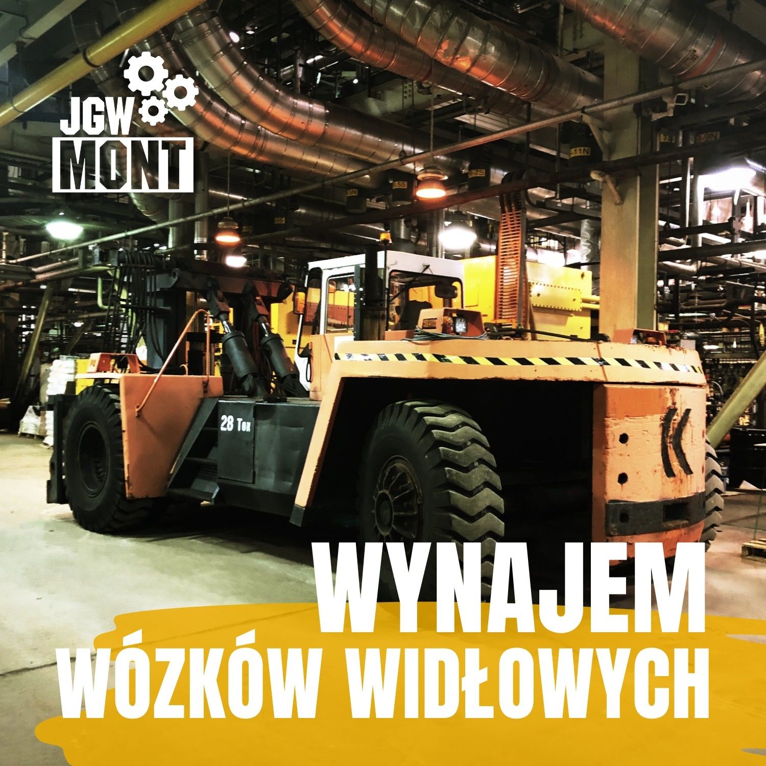 Wynajem wózków widłowych 8-28 ton Kalmar , Herbst , Linde