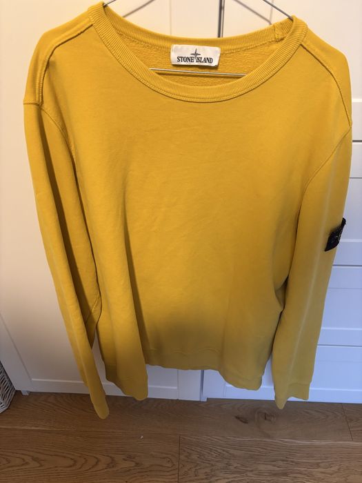 Bluza żółta Stone Island XL