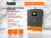 Сонячний Інвертор Гібридний PowMR 3200W (24V) POW-HVM3.2H-24VN 30-400V