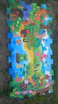 Puzzle literki dla dzieci