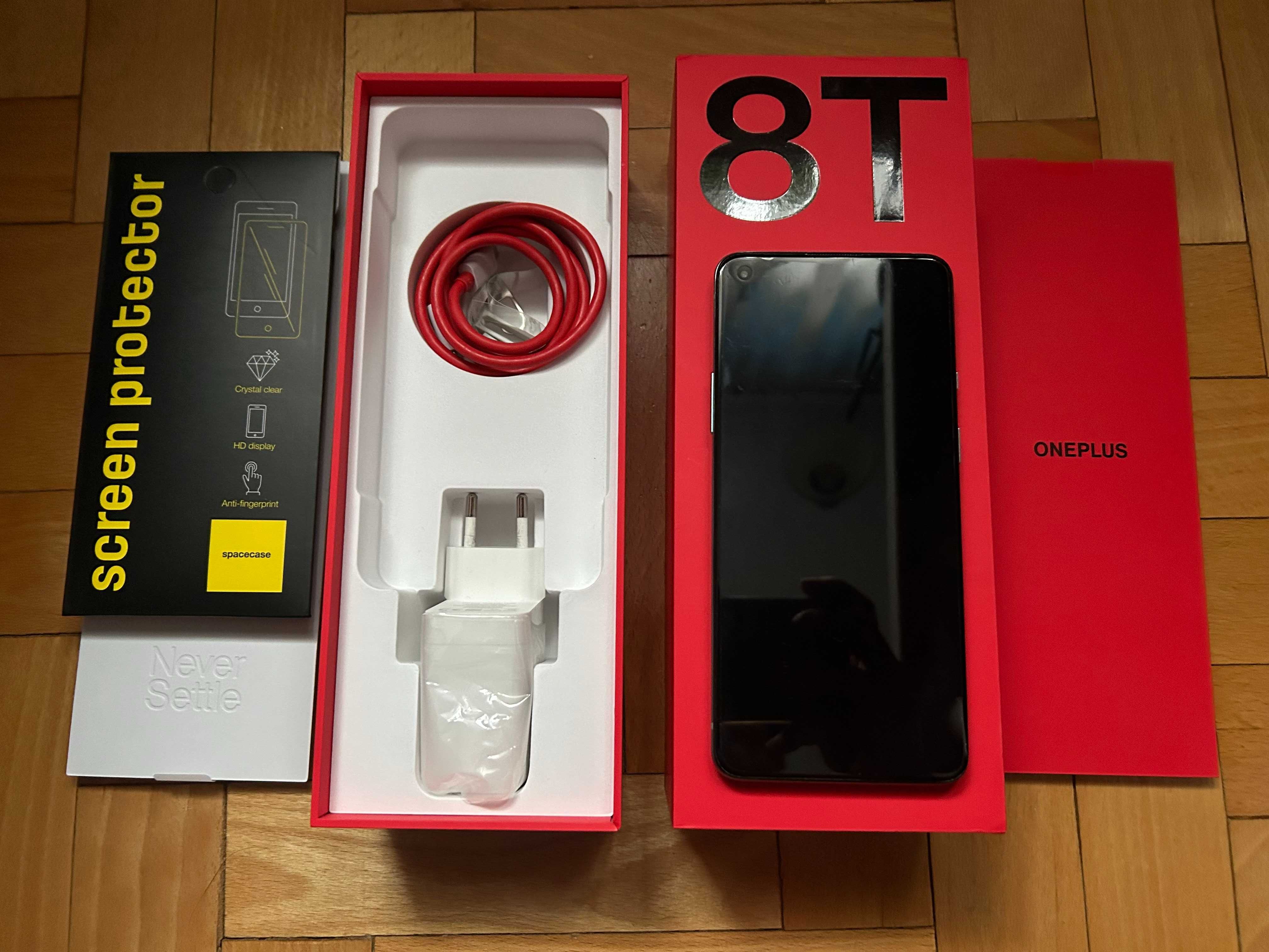 Telefon / Smartfon OnePlus 8T, 12/256GB, 5G zielony, stan bardzo dobry