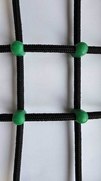 Siatka wspinaczkowa, linowa, wspinaczka, liny 1x2m, 2x1m, 100x200cm