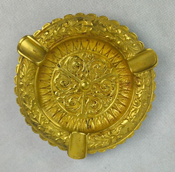 Piękny stary oryginalny zestaw gabinetowy DEPOSE - Francja