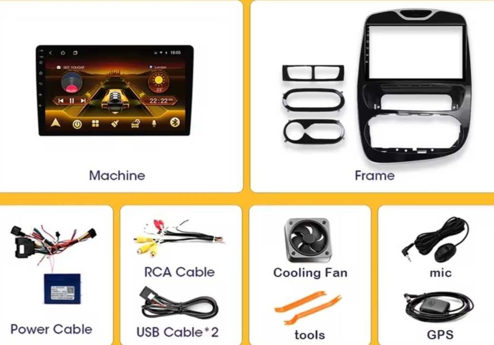 ‼️ Renault Clio 4 ‼️ КАМЕРА Android магнітола 8/128 GB Carplay