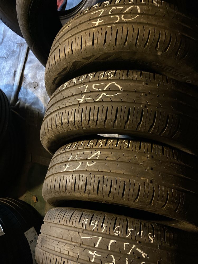 4x 195/65r15 Continental montaż 0zł Szczecin