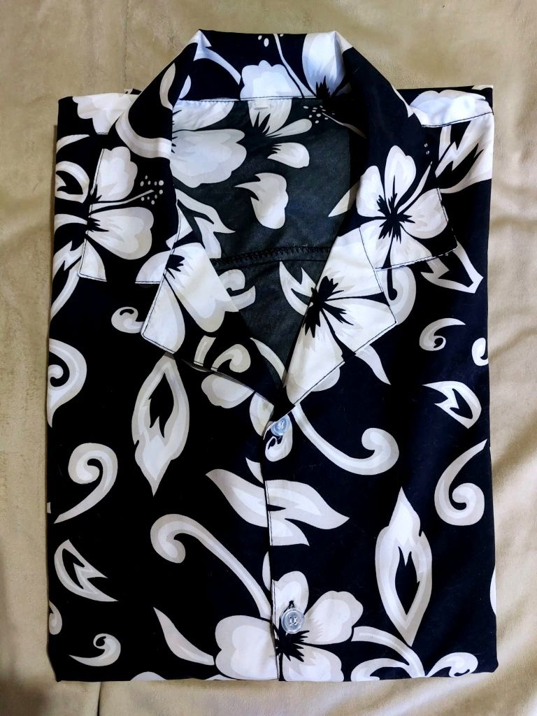 Camisa de Manmmga Curta "Hawai" XXL
