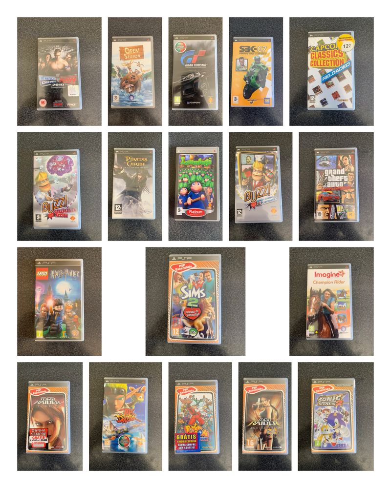 Jogos PS4 / PS3 / PSP / PSVita