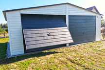 Garaż blaszany 7x5, blaszak, wiata auto- do 35 m2 GRAFIT-  PRODUCENT