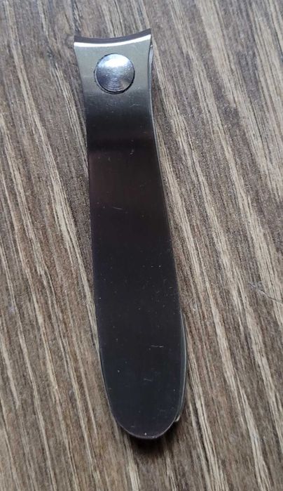 duży obcinacz cążki do paznokci 8cm stalowy stal nierdzewna BDB