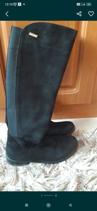 Tylko do jutra Kozaki ze skóry naturalnej Giulio Sanioro 37