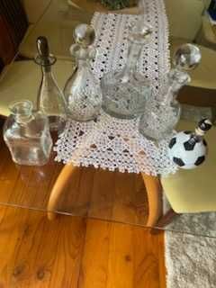 Karafki do różnych alkoholi- 6 sztuk