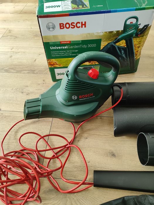 Odkurzacz dmuchawa Bosch Tidy 3000w, rok 2024, kompletny
