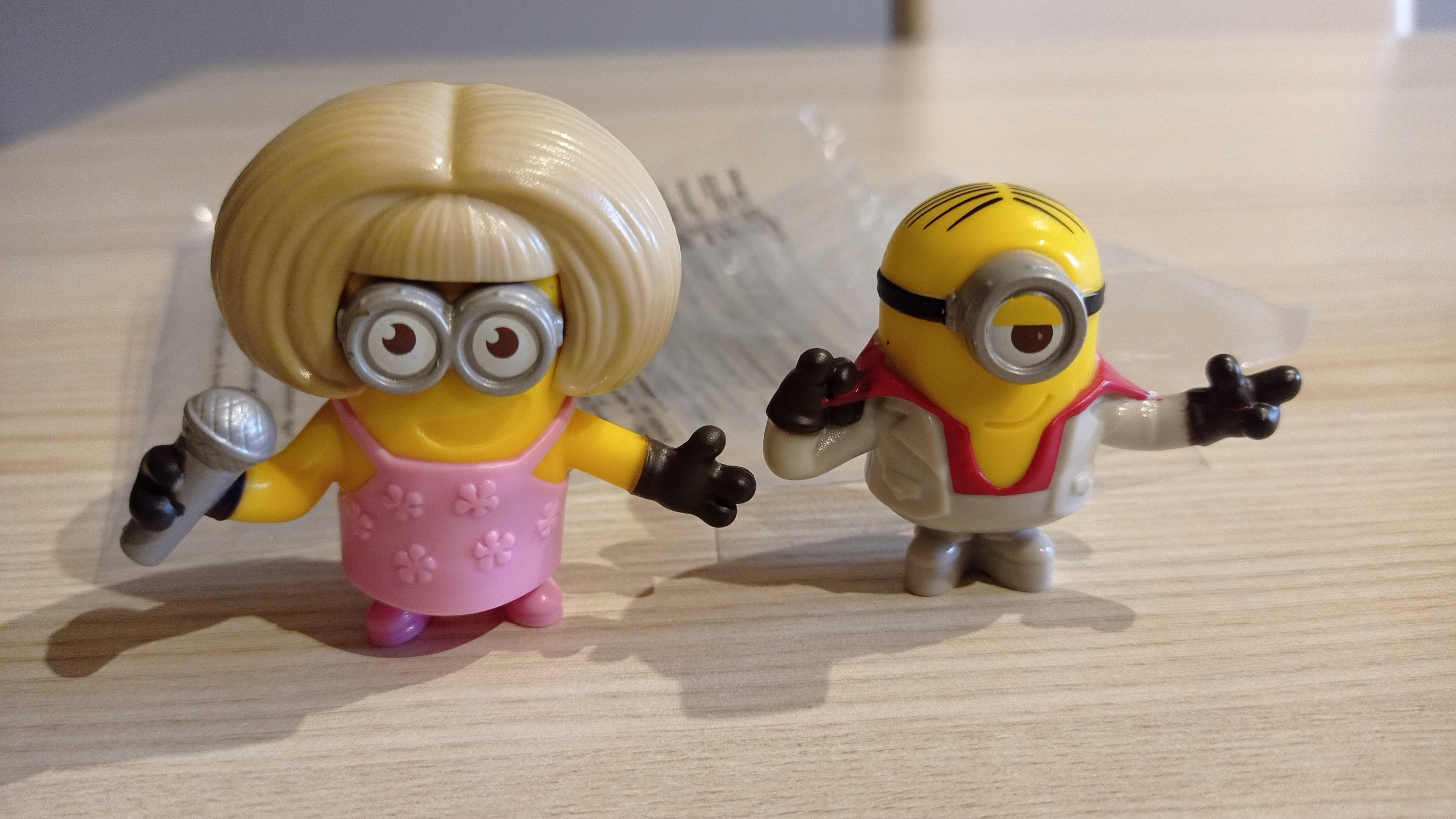 Minionek Minionki - dwie nowe figurki - komplet zestaw nieużywany