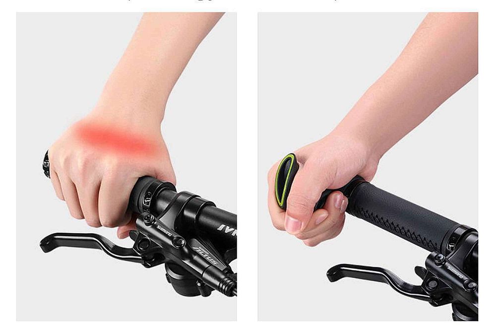 WESTBIKING Rogi Rowerowe Ergonomiczne 95g/100mm Uniwersalne Odblaskowe