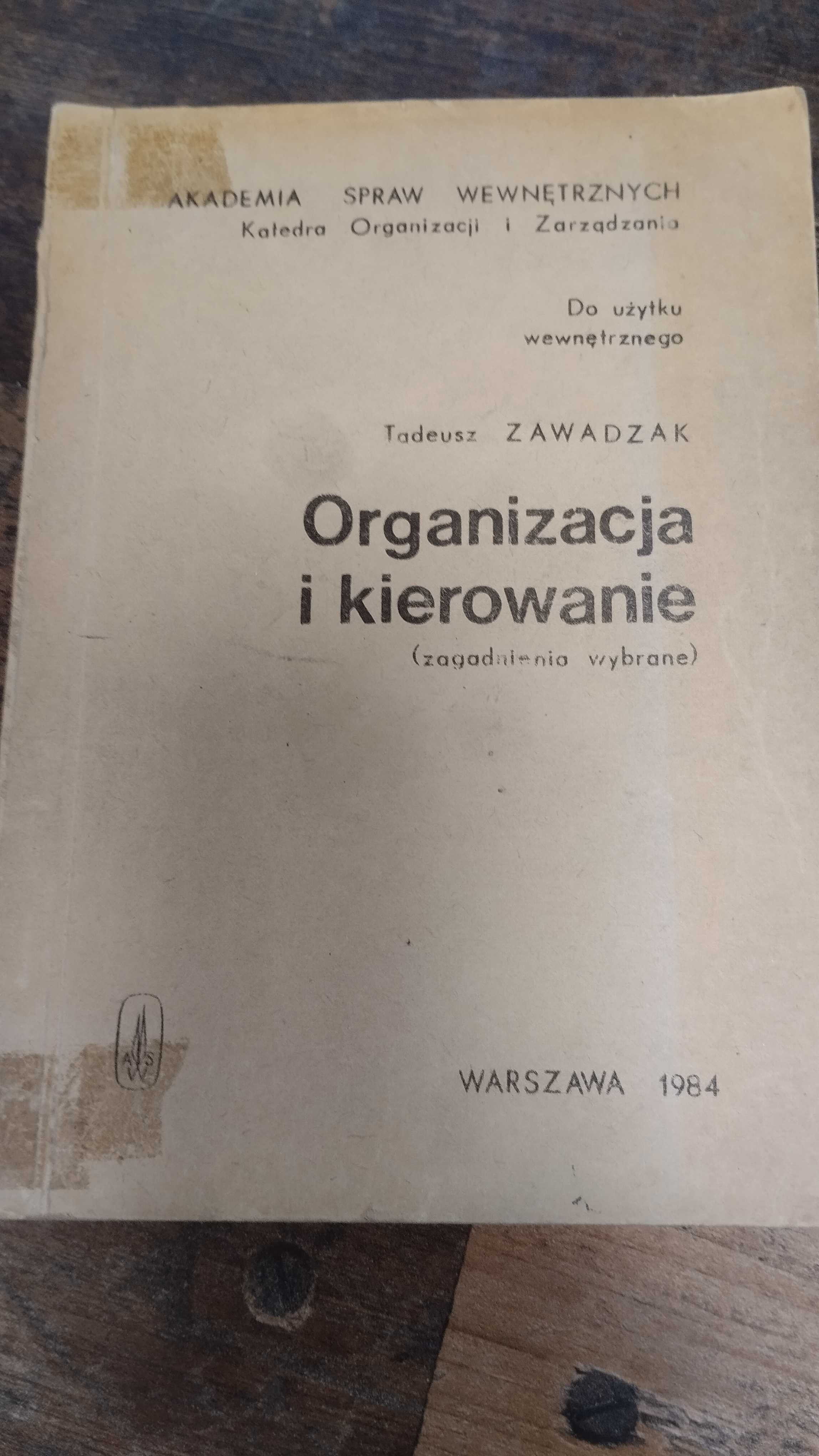 Skrypt MO. Organizacja i kierowanie