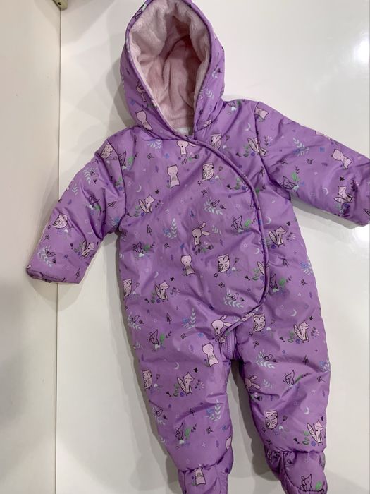 Зимний Комбінезон Mini Club Р.74 дів.6-9 мес Новий шапка в подарок