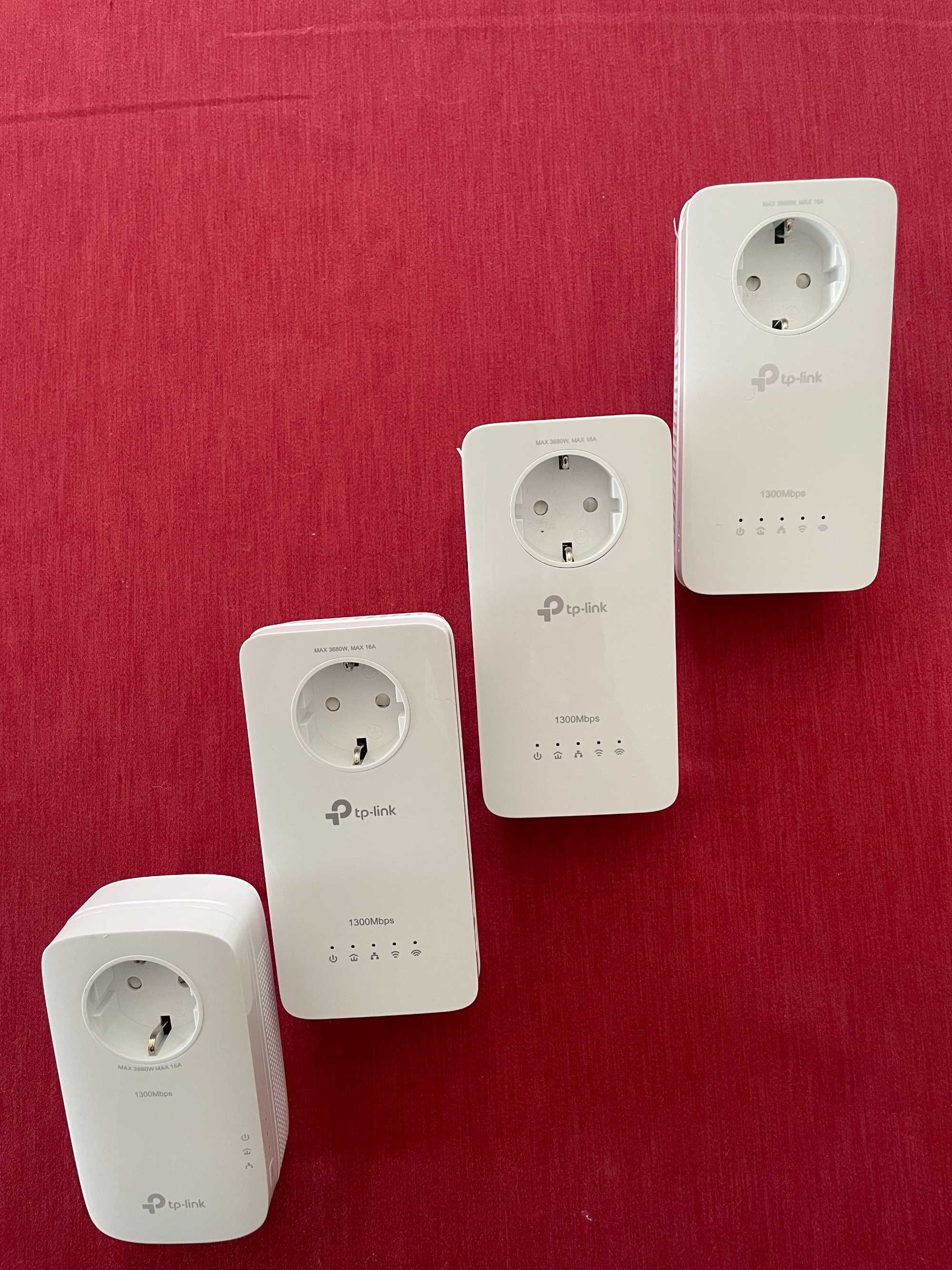 Extensor de sinal Wi-Fi Powerline TP-Link AV1300 Gigabit kit