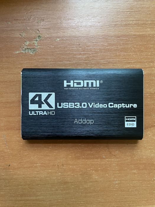 Зовнішня карта відеозахоплення 4K 1080p 60 fps-HDMI сумісна FullHD-USB