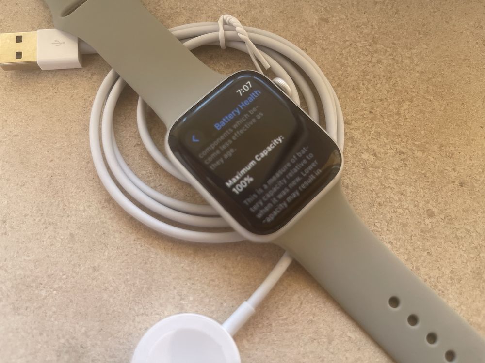 Apple watch 4 44mm cinza