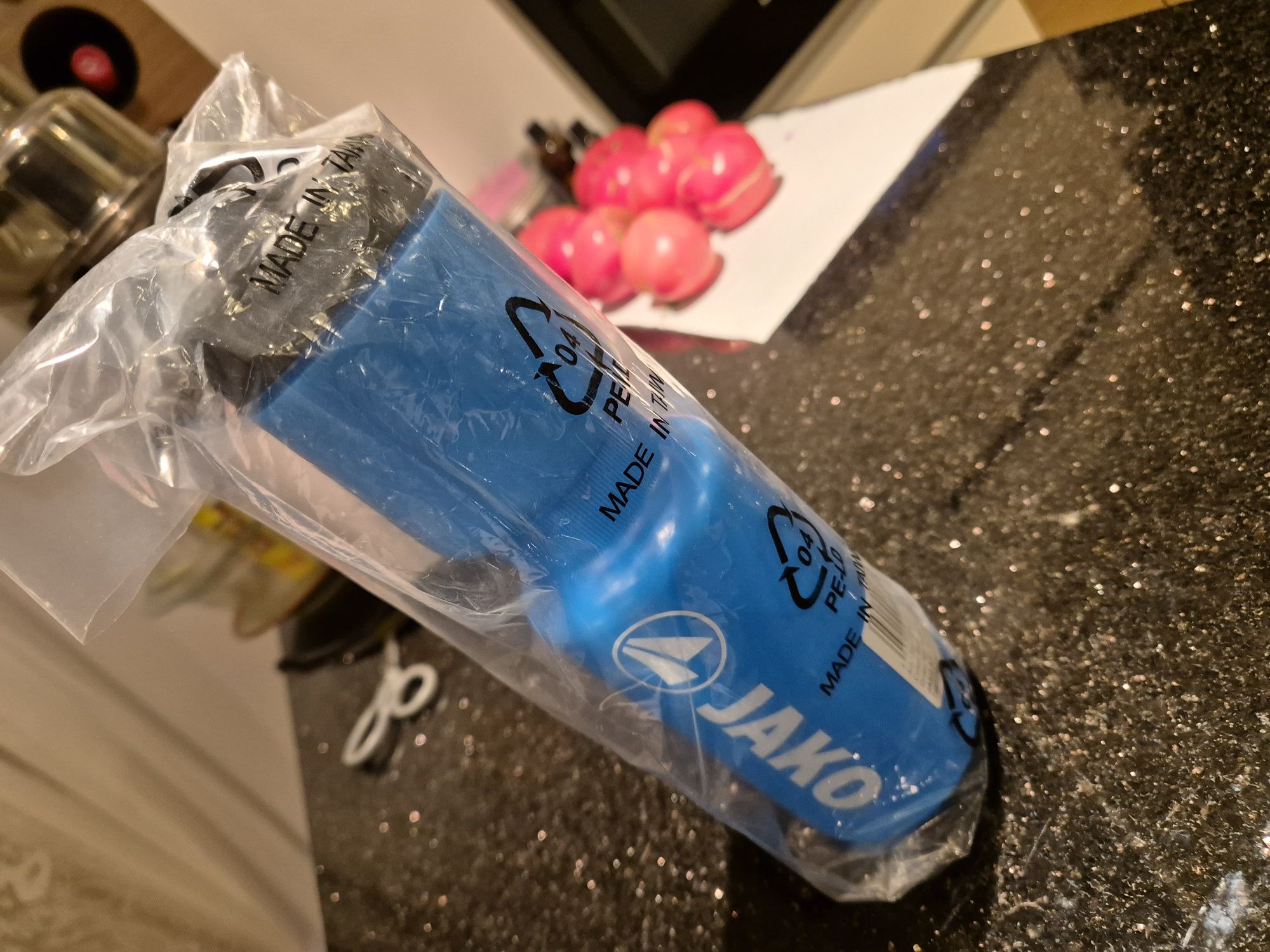 NOWY bidon JAKO niebieski butelka na wodę