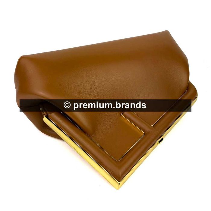 Torebka Fendi First karmelowa skóra