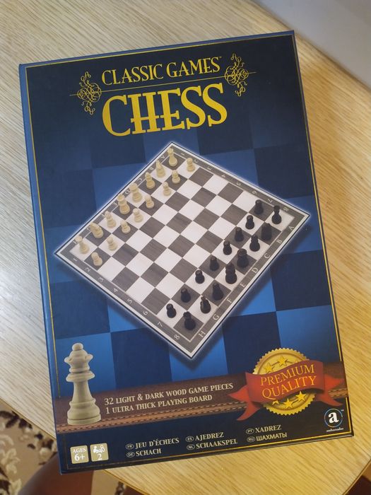 Шахматы деревянные настольные игры