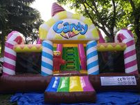 sprzedam dmuchaniec candy komplet dwie zjezdzalnie