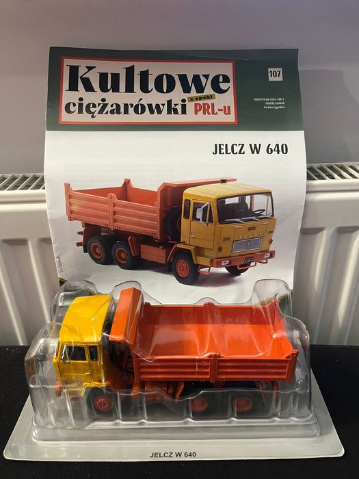 Kultowe ciężarówki PRL Jelcz W 640 wywrotka 1:43 DeAgostini