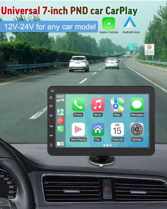 Клон телефону Carplay GPS навігатор Apple Android блютуз з камерою
