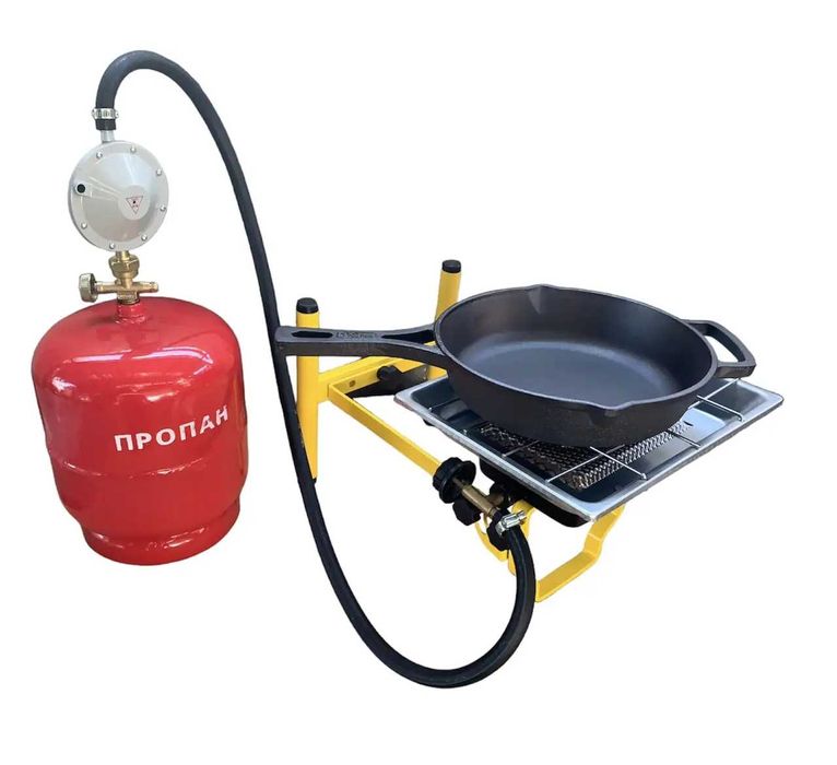 Газовый обогреватель Orgaz SB-650 + Балон InterTool 8л