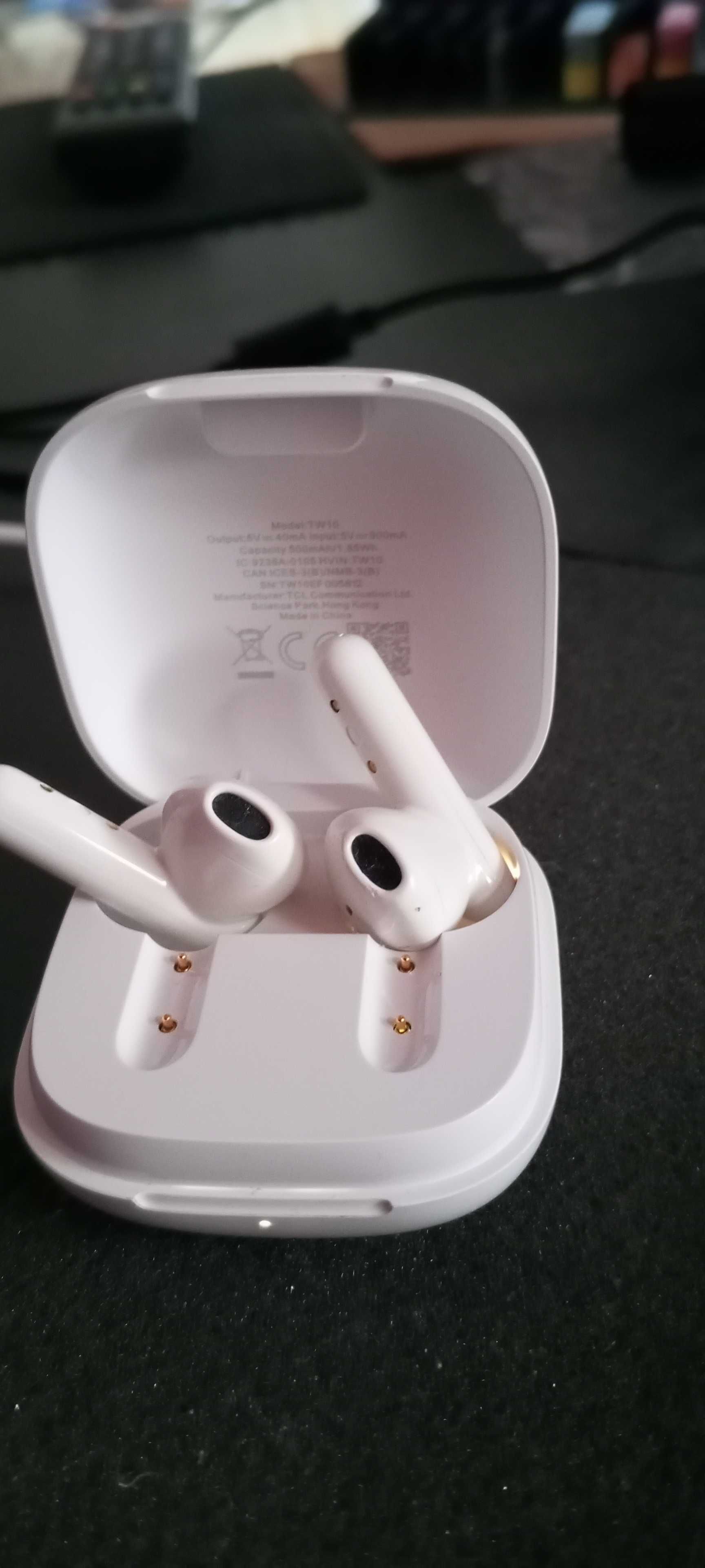 TCL MoveAudio S150 Białe słuchawki bluetooth