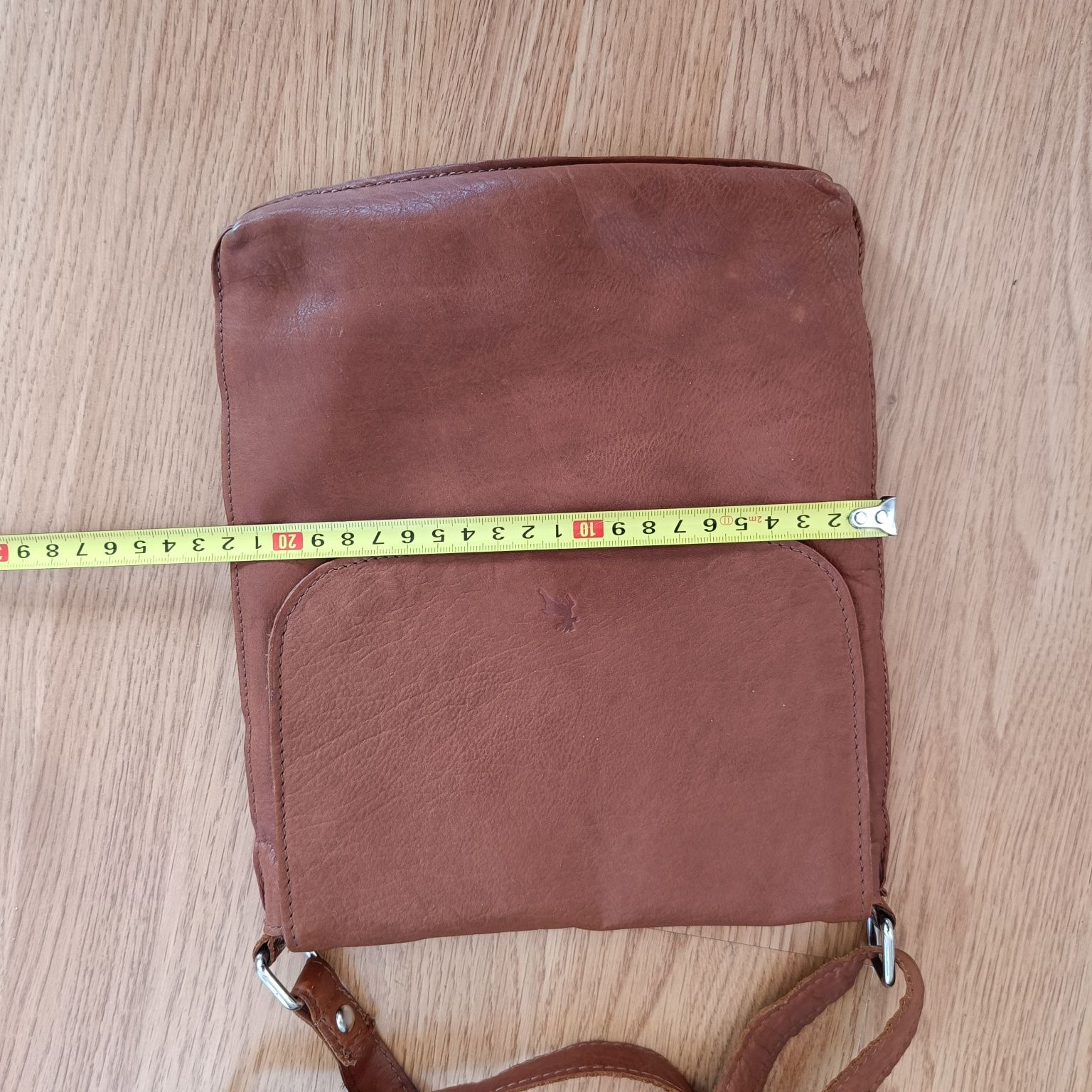 Torebka skórzana ashwood genuine leather vintage