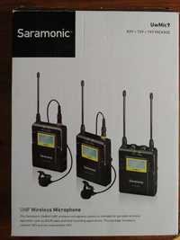 Mikroport Saramonic UwMic9 kit RX9 + TX9 + TX9 Wywiady YouTube