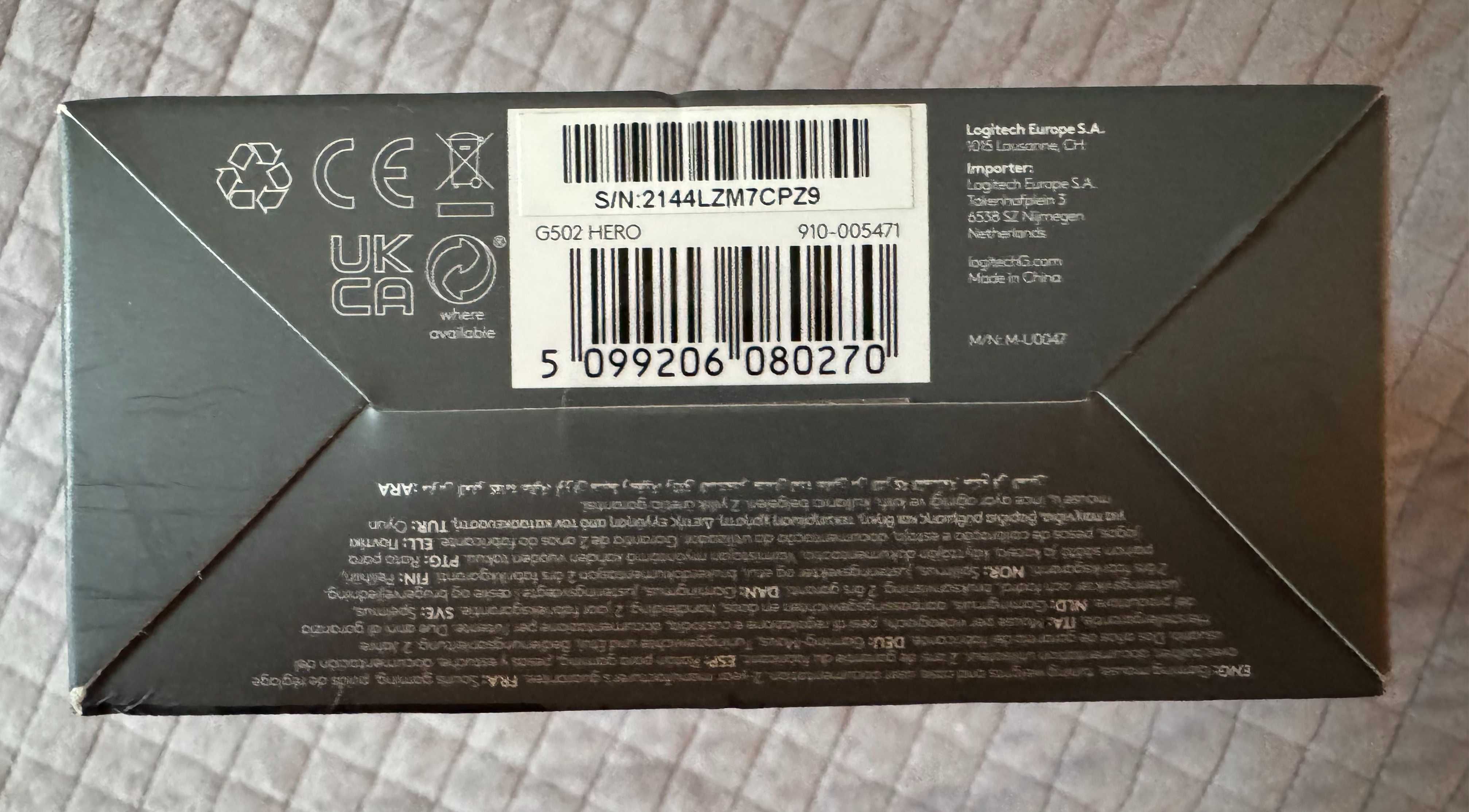 Mysz przewodowa Logitech G502 Hero