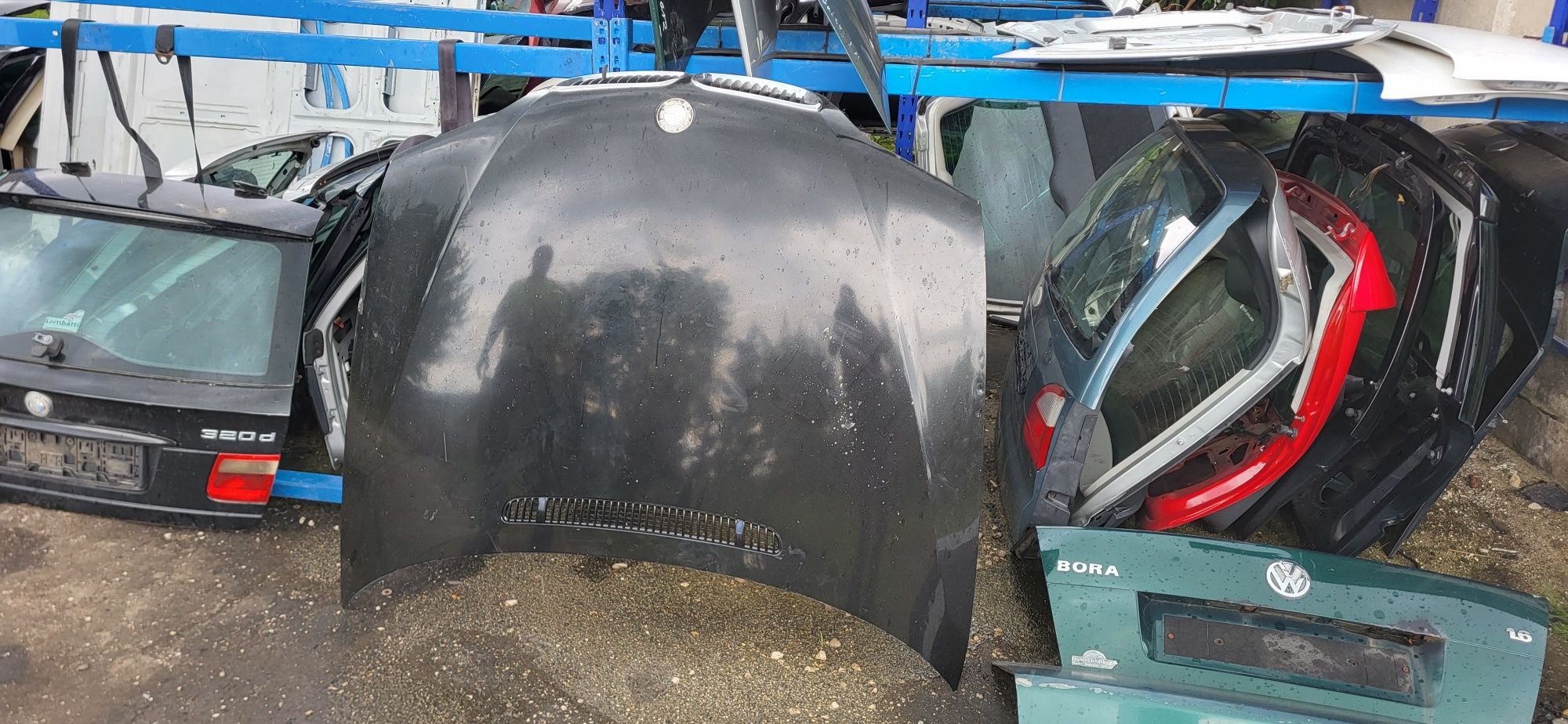 Maska Tył BMW E 46 Kombi Kompletna kolor czarny bez Rdzy