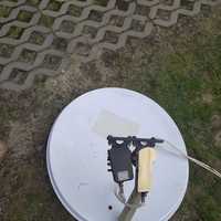 Antena satelitarna plus 2 konwertery astra hot bird tvin