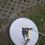 Antena satelitarna plus 2 konwertery astra hot bird tvin