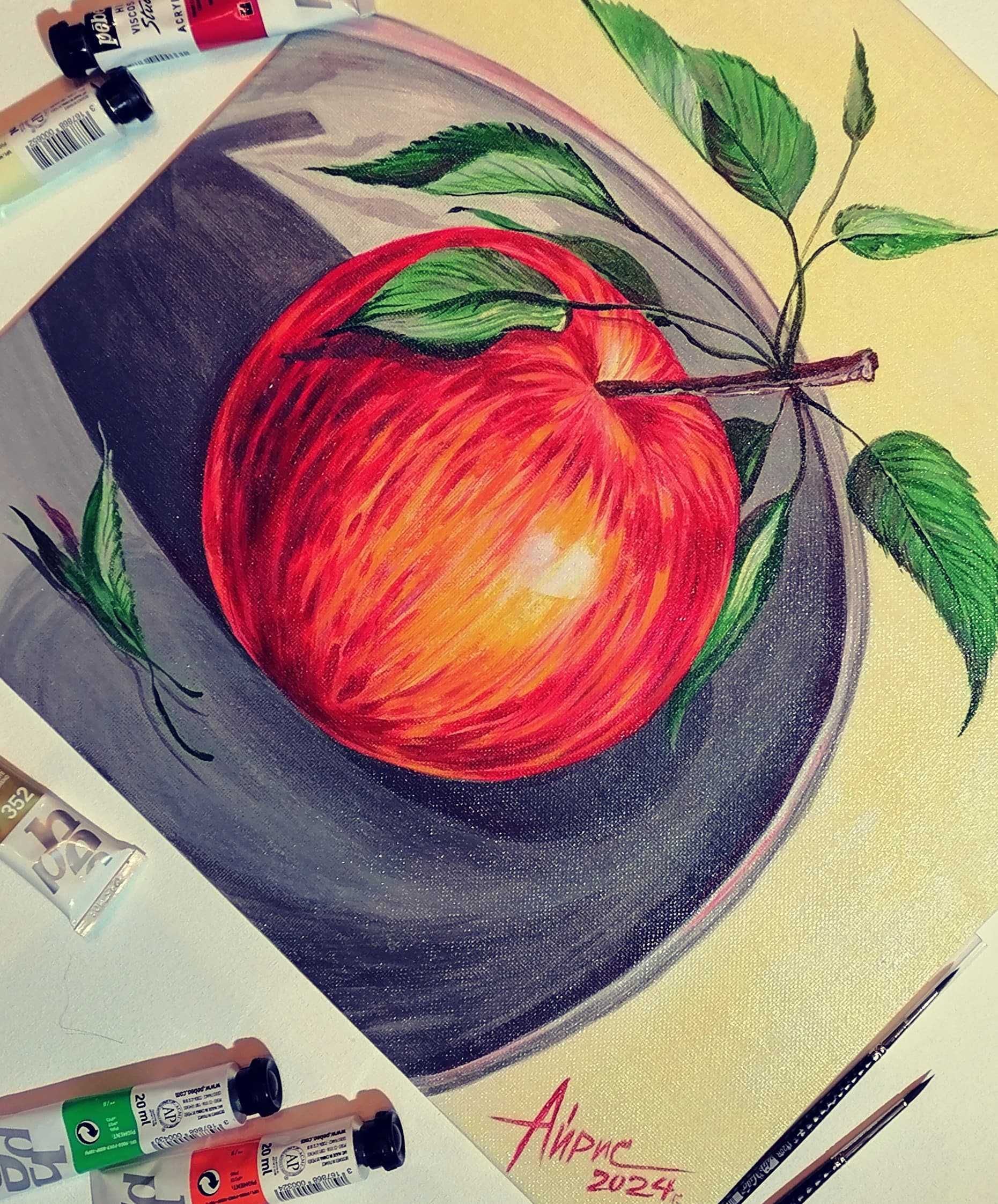 Арт картина "Яблоко"