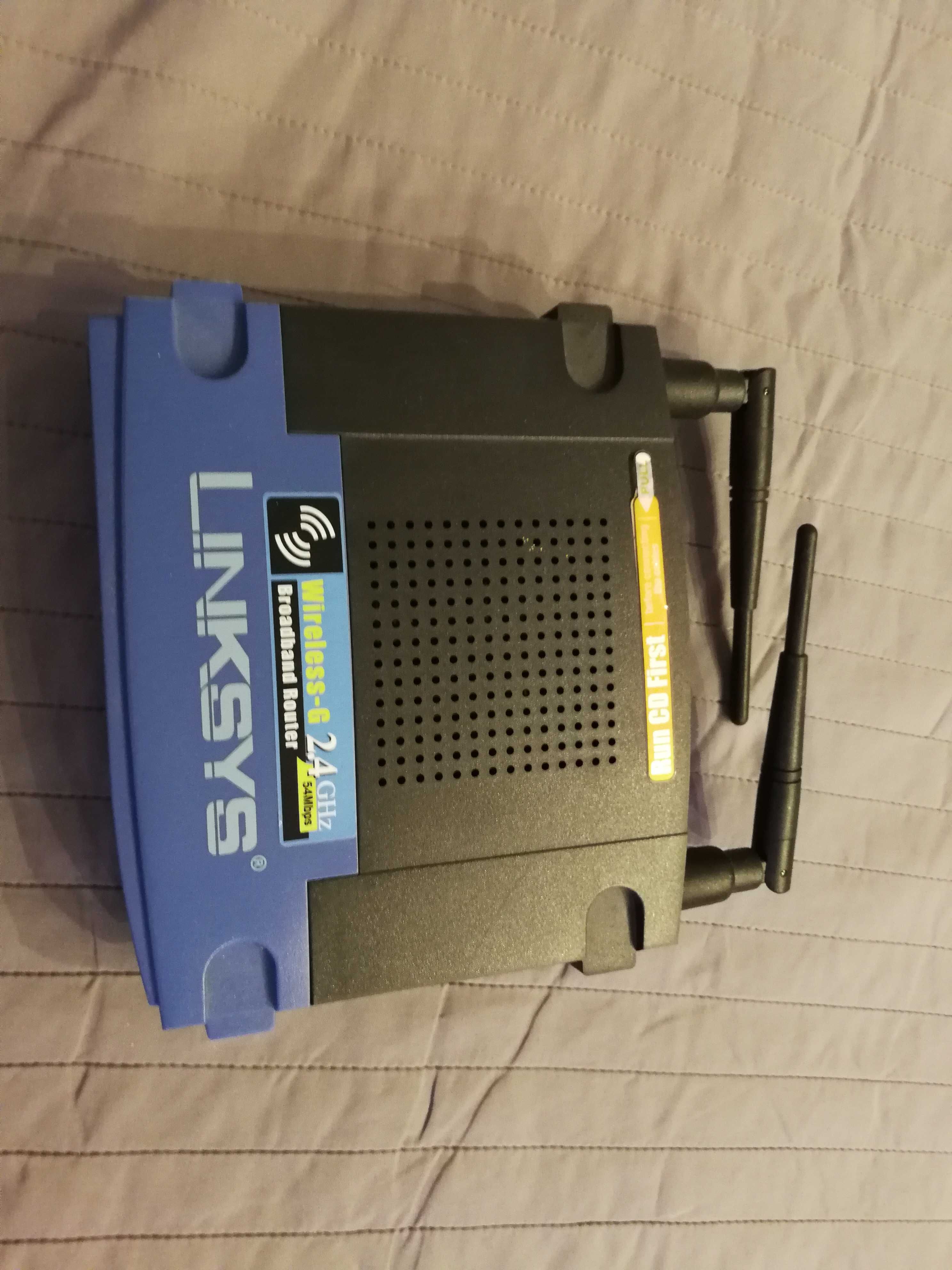 Router linksys modem